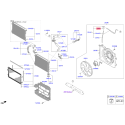 Кришка розширювального бачка 25442-2F800 Mobis