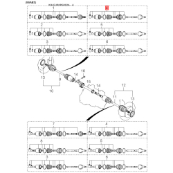 Решётка панели приборов (торпеды) правая 0K2FA-6481X Mobis