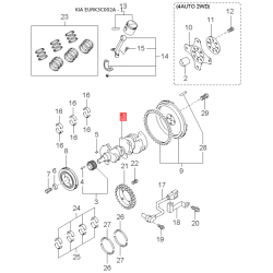 Панель приборов (щиток), в сборе и комплектующие 94003-3C890 Mobis