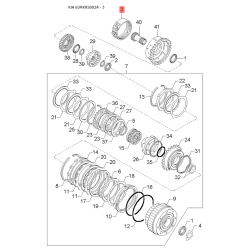 Блок кнопок склопідйомника 0K2FA-66360D8 Mobis