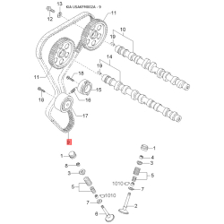 Кришка захисна ременя розподільчого вала 0K013-10540 Mobis