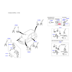 Трансмиттер 95411-2B200 Mobis
