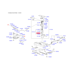 Кольцо уплотнительное топливной системы 31121-25000 Mobis