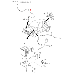 Багатодискове зчеплення, стартер 0F214-18X25 Mobis