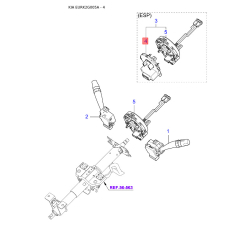 Шланг (патрубок) системи охолодження 25469-25002 Mobis