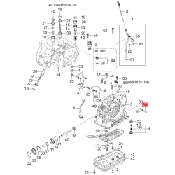 Шланг (патрубок) системы охлаждения 25410-2X402 Mobis