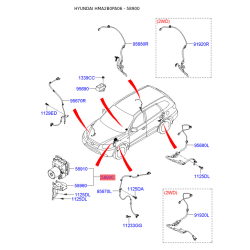 Гидравлический насос, регулировка динамики движения 58900-2B850 Mobis