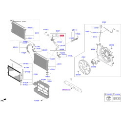 Кришка розширювального бачка 25330-C7000 Mobis