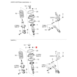 Каркас даху 0K30A-70711 Mobis