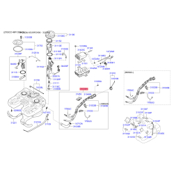 Хомут топливной системы 31030-2B000 Mobis