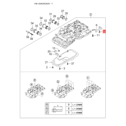 Трубка маслопроводу 25471-3E220 Mobis