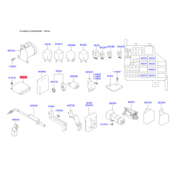 Устройство управления, подушка безопасности 95910-26100 Mobis