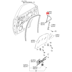 Вентилятор радиатора охлаждения 25350-3E200 Mobis
