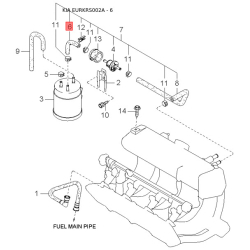 Перемикач склоочисника KK387-66123 Mobis