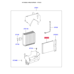Фільтр салону 97617-25000 Mobis