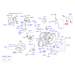 Трубка щупа уровня масла 46570-22102 Mobis