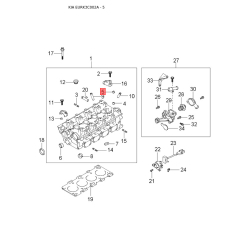 Кронштейн, компресор 97703-38070 Mobis