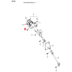 Труба вихлопного газу 28610-3E310 Mobis