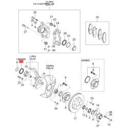Шланг, теплообмінник для охолодження трансмісійної олії 0K015-199H0 Mobis