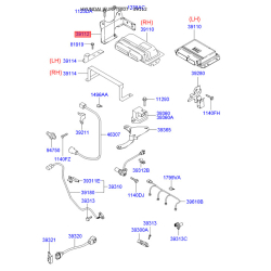 Кронштейн ЕБУ 39112-02100 Mobis