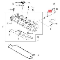 Пружина блоку поворотних пружин АКПП MFU60-19551G Mobis