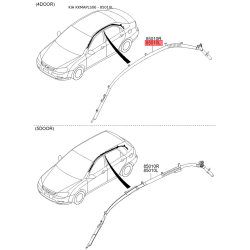 Устройство управления, подушка безопасности левое 85010-2F050 Mobis