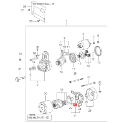 Датчик температури охолоджувальної рідини 97229-38000 Mobis