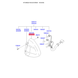 Фонарь задний правый 92420-25020 Mobis