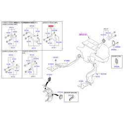 Шланг, теплообмінник - опалення 97312-2H100 Mobis