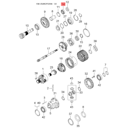 Трубопровод высокого / низкого давления, кондиционер 97762-2F100 Mobis