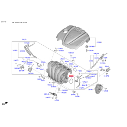 Прокладка впускного колектора 28312-2G700 Mobis