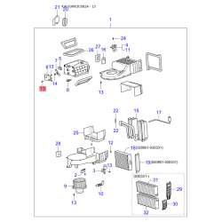 Щітка склоочисника 98351-38000 Mobis
