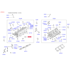 Сідло клапана 22113-38911 Mobis