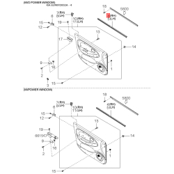 Блок керування, кондиціонер 97253-FD200 Mobis