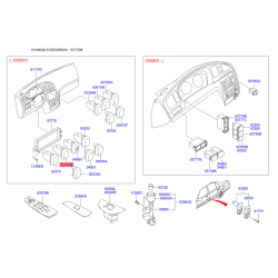 Выключатель 93730-2D100AX Mobis