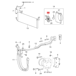 Накладка панелі приладів (торпеди) 84741-3C000CA Mobis