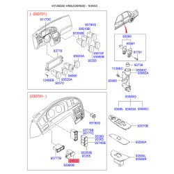 Выключатель 94950-2D200AX Mobis