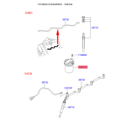Многофункциональное реле 36860-42500 Mobis