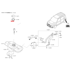 Блок (модуль) топливного насоса 31110-2K950 Mobis
