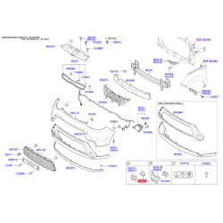 Датчик, система помощи при парковке 95720-B2010 Mobis