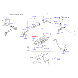 Напрямна втулка клапана 22114-02920 Mobis