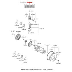 Кільця поршневі 23040-02950 Mobis