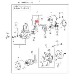 Передача планетарная АКПП MFU60-19453A Mobis