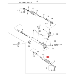 Кронштейн, буфер нижний 86685-2F200 Mobis