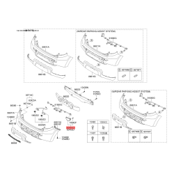 Лампа накаливания, основная фара левая 92450-2K010 Mobis