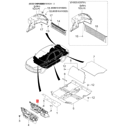 Петля капота права 79120-FD100 Mobis