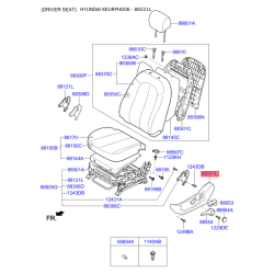 Сидіння кріплення ліве 88010-2H0108M Mobis