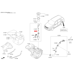 Насос паливний 31111-2P400 Mobis