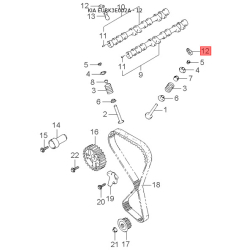 Вентилятор радиатора охлаждения 97731-3E200 Mobis