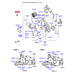 Датчик тиску олії 94750-32800 Mobis
